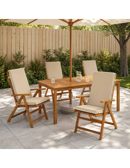 Cuscini Bhair Alto Schienale in 4 Pezzi GEMERT 4 pcs Crema