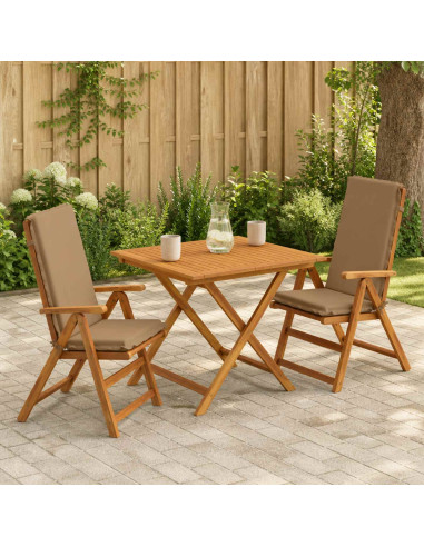 Cuscini Bhair Alto Schienale in 2 Pezzi GEMERT 2 pcs Tortora