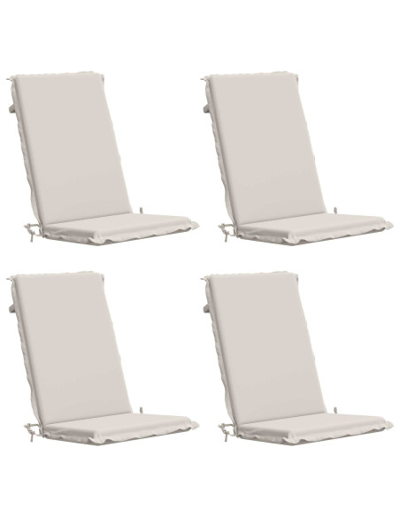 Cuscini Bhair Alto Schienale in 4 Pezzi GEMERT 4 pcs Bianco