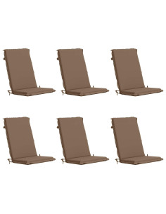 Cuscini Bhair Alto Schienale in 6 Pezzi GEMERT 6 pcs Tortora 2