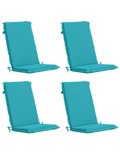 Cuscini Bhair Alto Schienale in 4 Pezzi GEMERT 4 pcs Turchese 2
