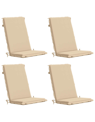Cuscini Bhair Alto Schienale in 4 Pezzi GEMERT 4 pcs Crema