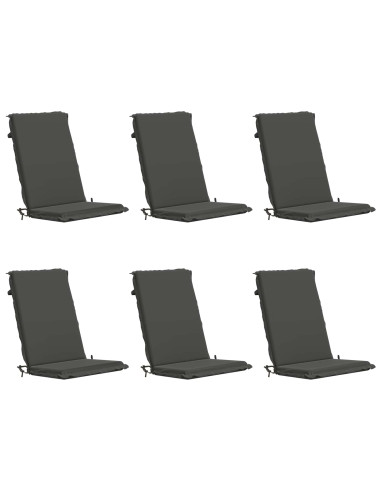 Cuscini Bhair Alto Schienale in 6 Pezzi GEMERT 6 pcs Antracite