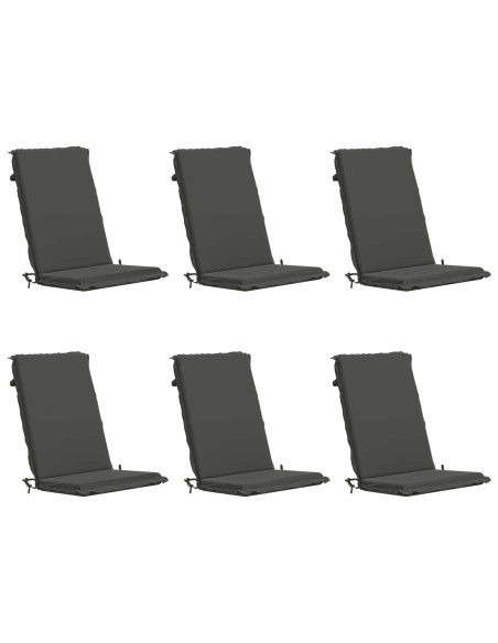 Cuscini Bhair Alto Schienale in 6 Pezzi GEMERT 6 pcs Antracite