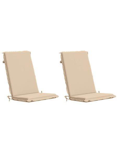 Cuscini Bhair Alto Schienale in 2 Pezzi GEMERT 2 pcs Crema