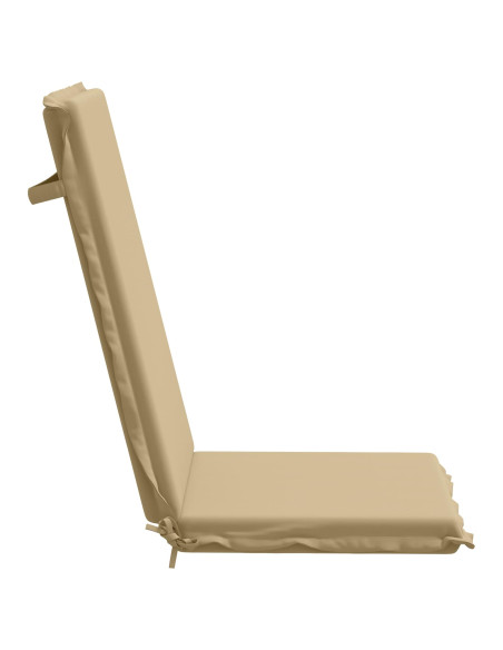 Cuscini Bhair Alto Schienale in 2 Pezzi GEMERT 2 pcs Beige