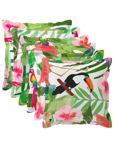 Cuscino con cuscino HOUTEN 6 pz Multicolore Poliestere