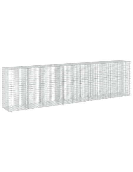 Gabione con Filo da 5 mm e Rete da 5x10 cm 750x100x200 cm