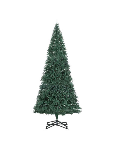 Albero di Natale Artificiale Pre-illuminato con Set di Palline