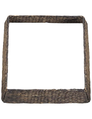 Collare per Albero di Natale Quadrato Nero 70 x 70 x 28 cm