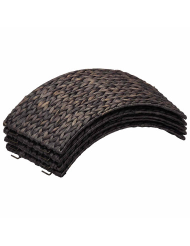 Collare per Albero di Natale Rotondo Nero Ø 45 x 22 cm