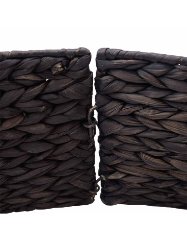 Collare per Albero di Natale Rotondo Nero Ø 45 x 22 cm