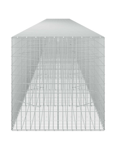 Gabione con Filo da 5 mm e Rete da 5x10 cm 1150x100x100 cm