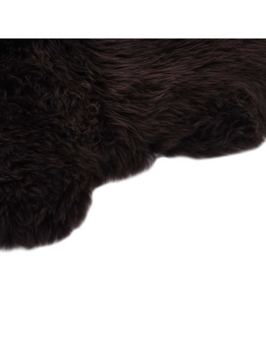 Tappeto in Pelle di Montone 60x180 cm Marrone