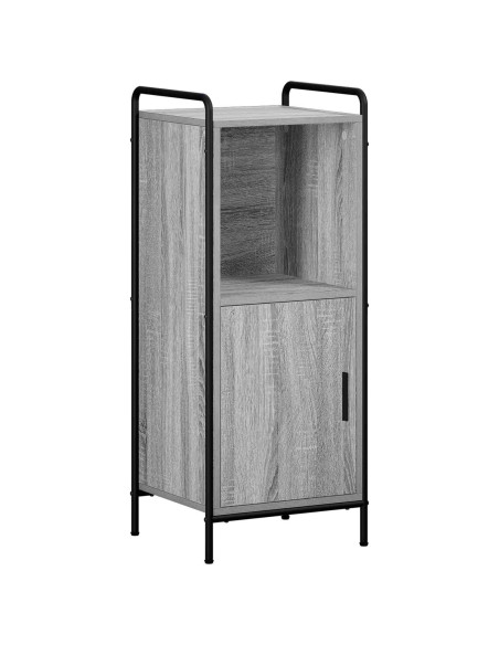 Set di Armadi da Bagno 4 pz Sonoma grigio 40 x 36 x 181 cm