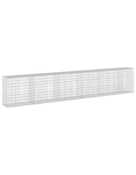 Gabione con Filo da 3,5 mm e Rete da 5x10 cm 550x50x100 cm