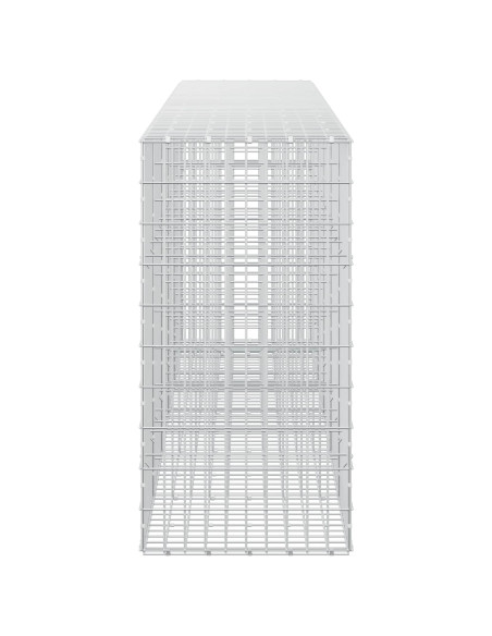 Gabione con Filo da 3,5 mm e Rete da 5x10 cm 550x50x100 cm