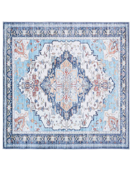 Tappeto ORIZ Multicolore 240 x 240 cm 100% Poliestere