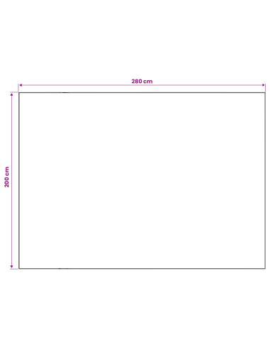Tappeto ORIZ Multicolore 200 x 280 cm 100% Poliestere
