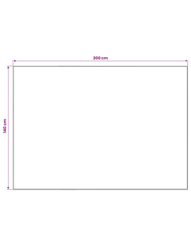 Tappeto ORIZ Multicolore 140 x 200 cm 100% Poliestere