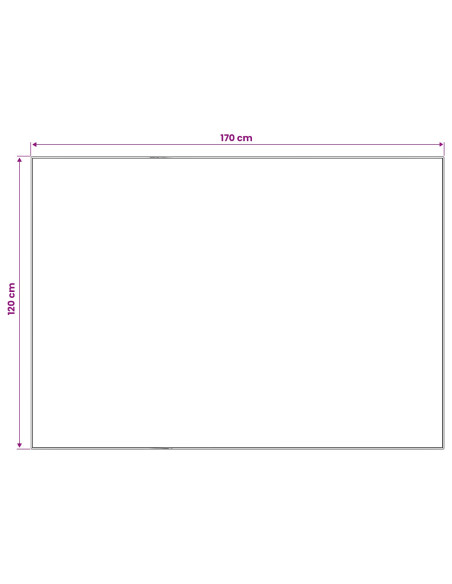 Tappeto ORIZ Motivo a rete nero 120 x 170 cm 100% Poliestere