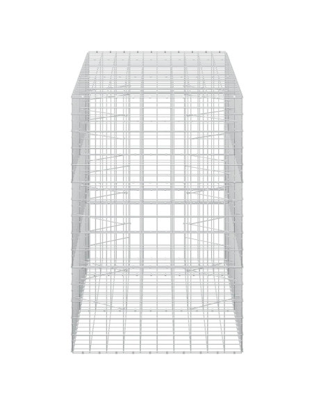 Gabione con Filo da 3,5 mm e Rete da 10x10 cm 250x100x150 cm
