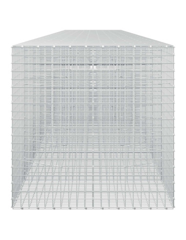Gabion con Filo da 3,5 mm e Maglia da 5x5 cm 1050x100x100 cm