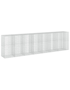 Gabione con Filo da 3,5 mm e Rete da 5x10 cm 750x100x200 cm 2