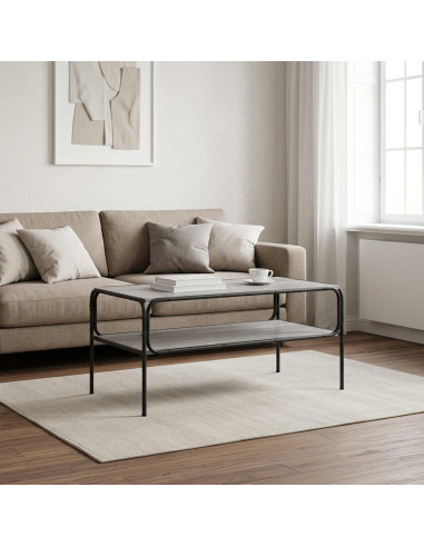 Tavolo laterale Sonoma grigio 100 x 50 x 46 cm