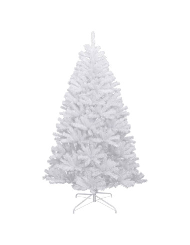 Albero Natale Artificiale Incernierato con Neve Fioccata 240 cm
