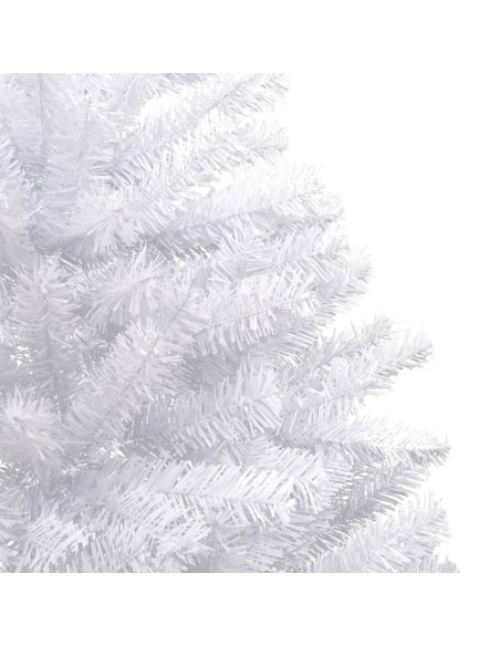 Albero Natale Artificiale Incernierato con Neve Fioccata 240 cm