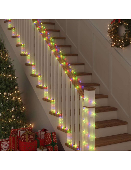 Luce a corda con 120 LED Multicolore 5 m PVC