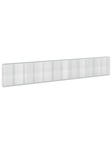 Gabione con Filo da 3,5 mm e Rete da 5x10 cm 1200x50x200 cm