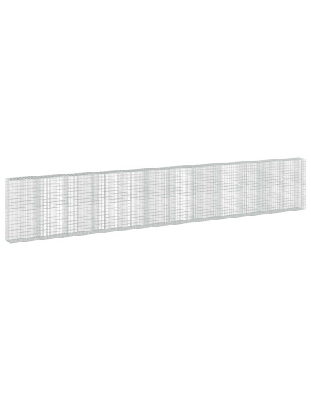 Gabione con Filo da 3,5 mm e Rete da 5x10 cm 1200x50x200 cm