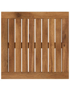 Piano del tavolo 40,5 x 40 x 2 cm Rettangolare Naturale 2