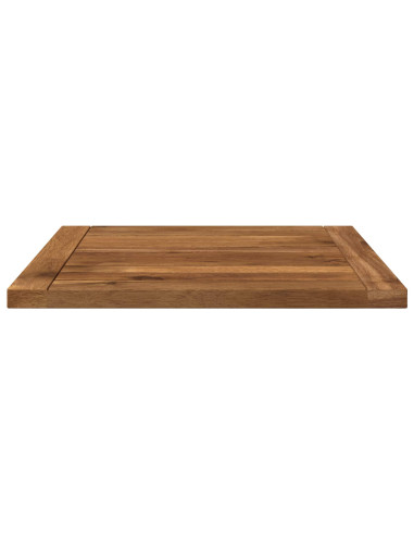 Piano del tavolo 40,5 x 40 x 2 cm Rettangolare Naturale