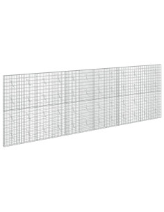 Gabione con Filo da 5 mm e Rete da 5x10 cm 600x10x200 cm 2