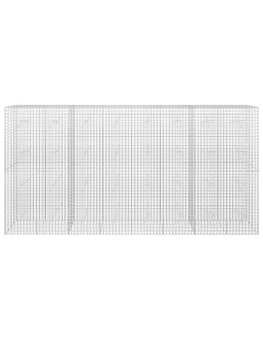 Gabion con Filo da 3,5 mm e Maglia da 5x5 cm 400x20x200 cm