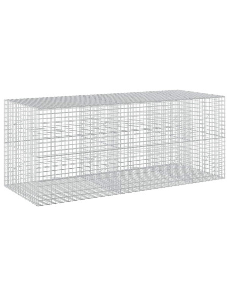 Gabion con Filo da 3,5 mm e Maglia da 5x5 cm 250x100x100 cm