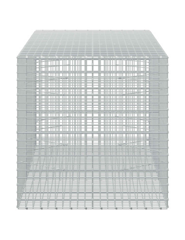 Gabion con Filo da 3,5 mm e Maglia da 5x5 cm 250x100x100 cm