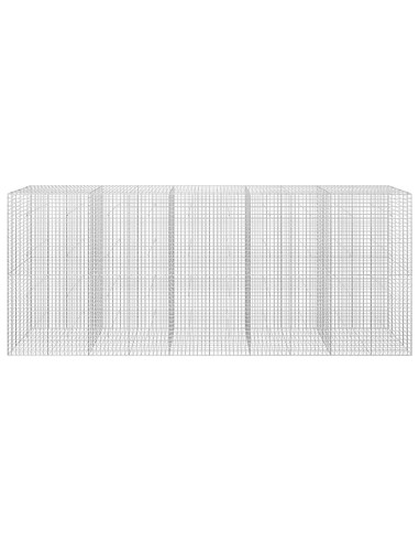 Gabion con Filo da 3,5 mm e Maglia da 5x5 cm 500x30x200 cm