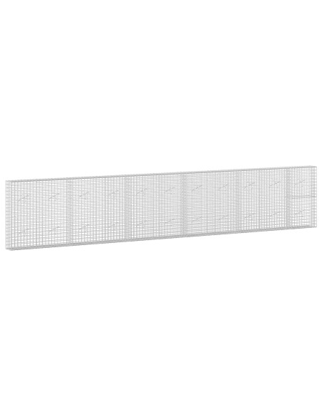 Gabion con Filo da 3,5 mm e Maglia da 5x5 cm 550x20x100 cm