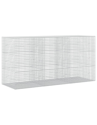 Gabion con Filo da 3,5 mm e Maglia da 5x5 cm 300x100x150 cm