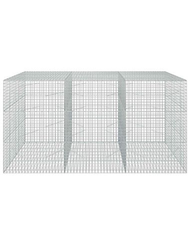 Gabion con Filo da 3,5 mm e Maglia da 5x5 cm 300x100x150 cm