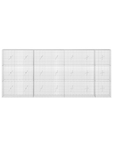 Gabion con Filo da 3,5 mm e Maglia da 5x5 cm 350x20x150 cm