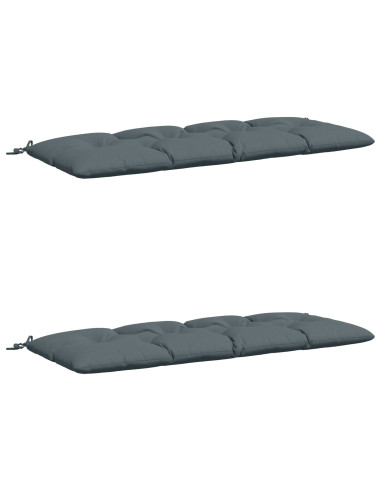 Cuscini per Panchina VIANEN 2 pz 100% Poliestere Blu