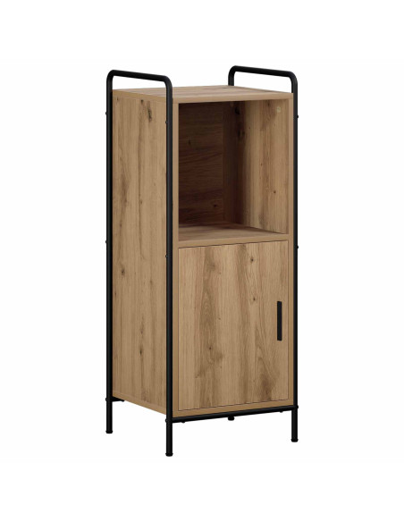 Set di Armadi da Bagno 4 pz Rovere Artigianale 40 x 36 x 181 cm
