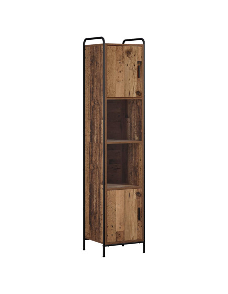Set di Armadi da Bagno 3 pz Legno antico 40 x 36 x 181 cm