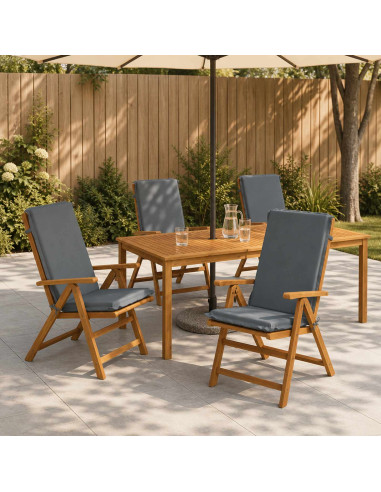 Cuscino per sedia a schienale alto GEMERT 6 pz 100% Poliestere