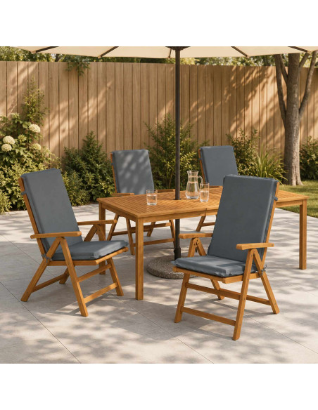 Cuscino per sedia a schienale alto GEMERT 6 pz 100% Poliestere
